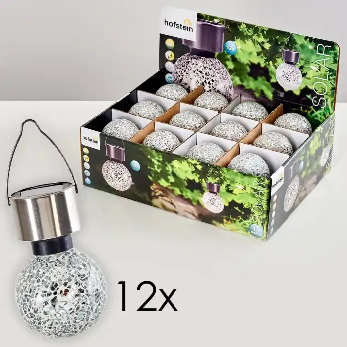 Weekendaanbieding Ledoux Zonnelamp set van 12 roestvrij staal, 1-licht