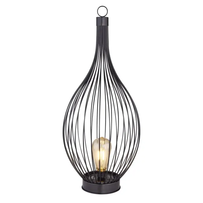 Dagaanbieding Globo SOLAR Solarlamp LED Zwart, 1-licht