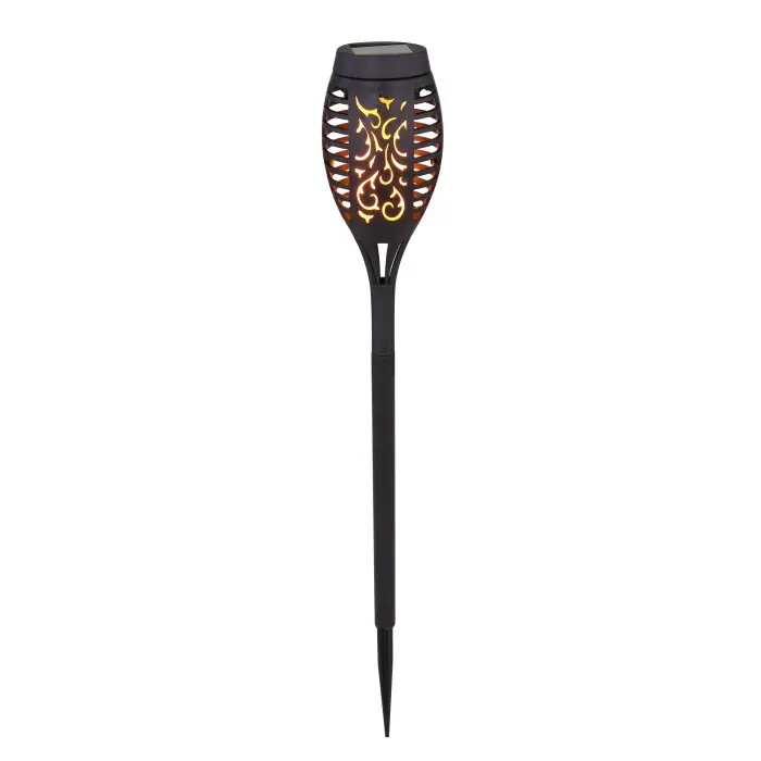 Weekendaanbieding Globo Solarlamp LED Zwart, 12-lichts