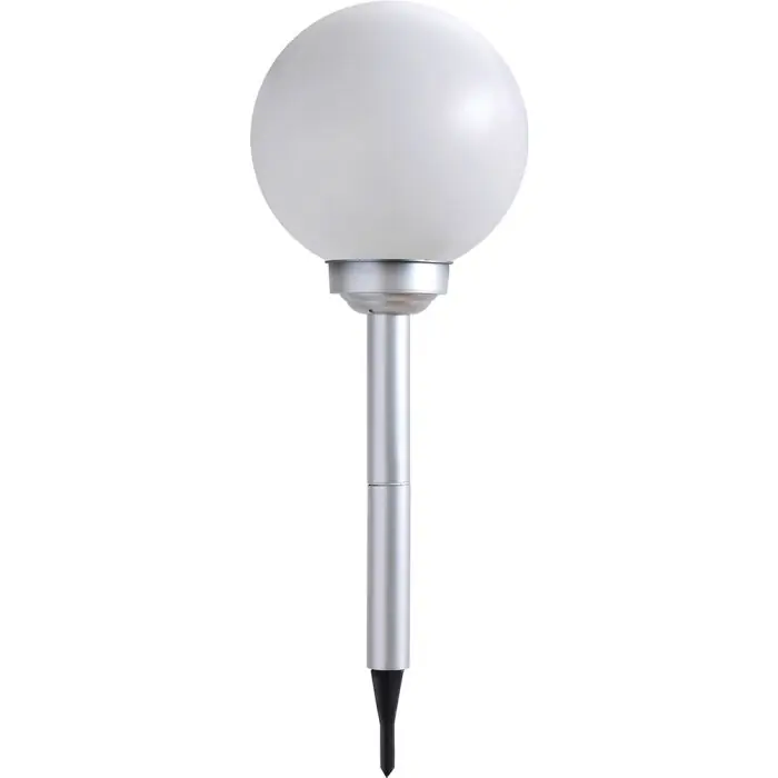 Globo SOLAR Solarlamp LED Zilver, 2-lichts Flitsaanbieding