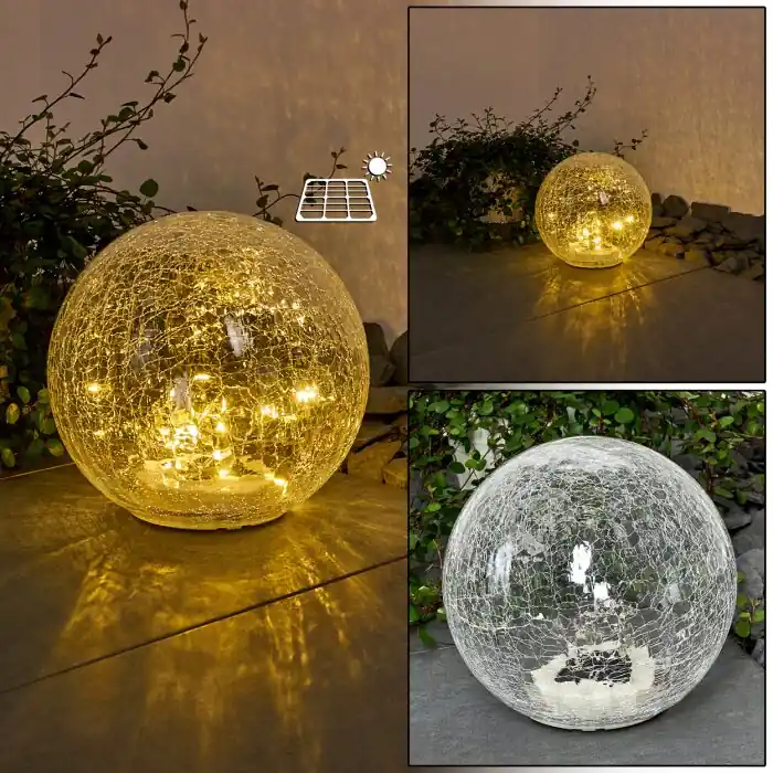 Favoriet Jurmala Solarlamp LED Duidelijk, 1-licht