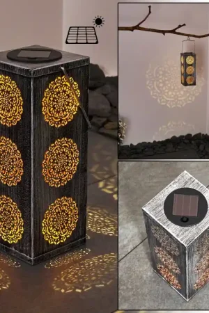 Ajman Solarlamp LED Koperkleurig, Zilver, 1-licht Direct Beschikbaar