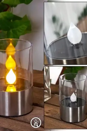 Wroclaw Solarlamp LED Zilver, 1-licht Tijdelijk Beschikbaar