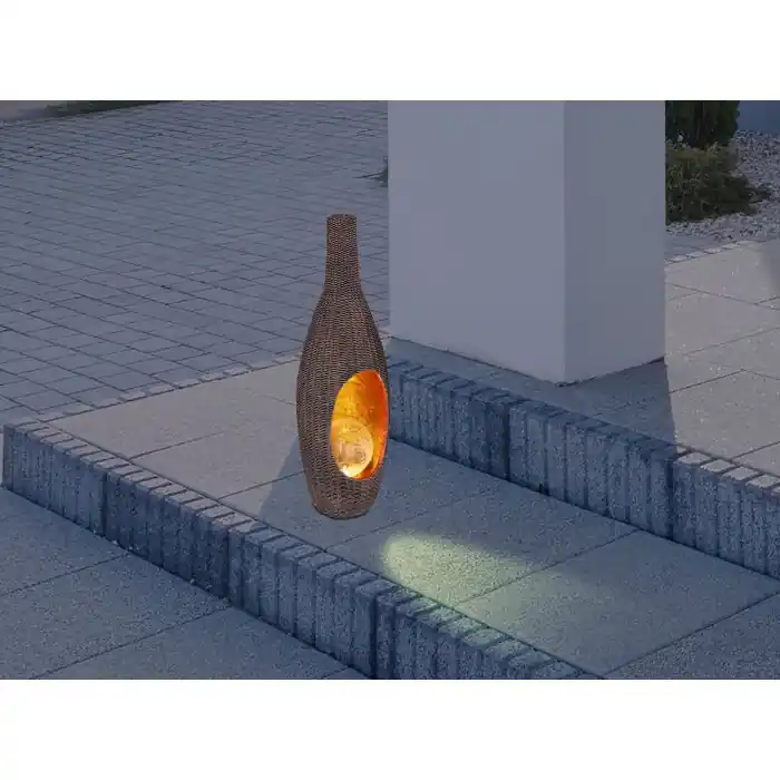 Weekendaanbieding Globo Solarlamp LED Zwart, 1-licht