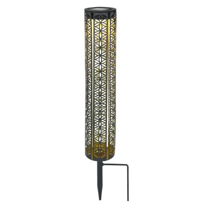 Globo Solarlamp LED Zwart, 1-licht Tijdelijk Beschikbaar