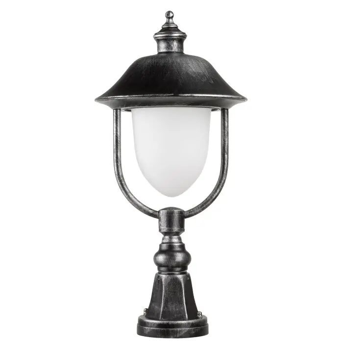 Premium LCD 1156 Sokkellamp Zwart, Zilver, 1-licht