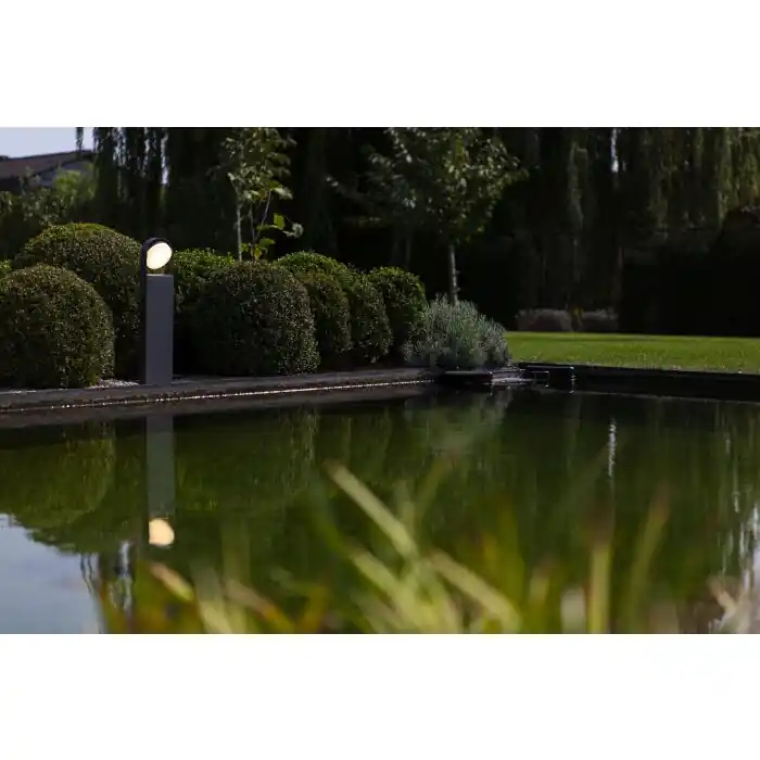 Weekendaanbieding Lutec Fele Padverlichting LED Antraciet, 1-licht