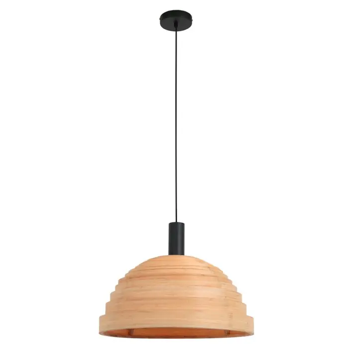 Steinhauer Veneer Hanglamp Zwart, 1-licht Bestel Nu