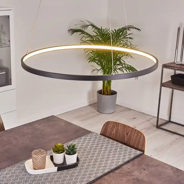 Direct Beschikbaar Calcium Hanger LED Zwart, 1-licht