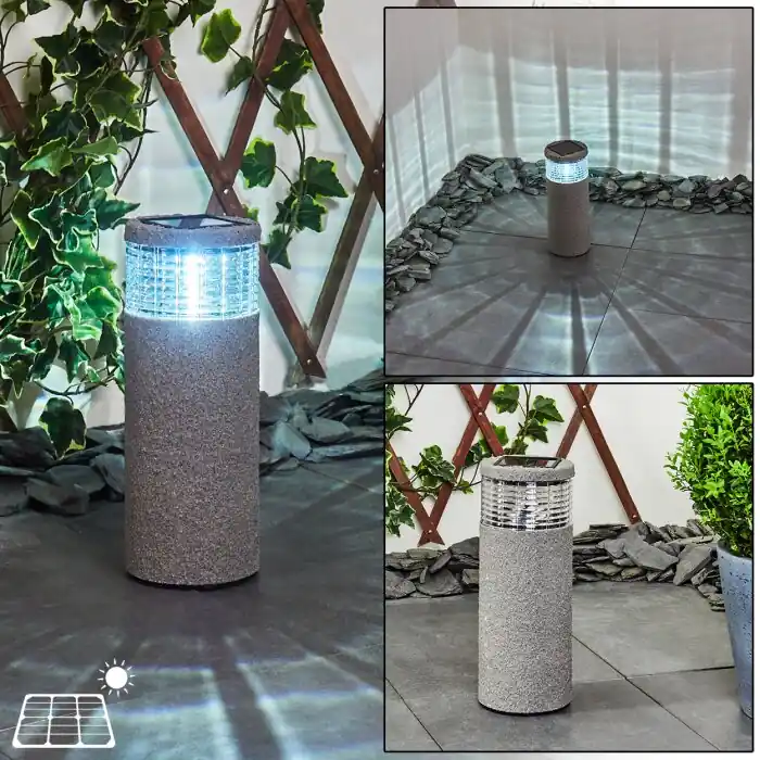 Mesabolo Solarlamp LED Grijs, Zwart, 1-licht Weekendaanbieding