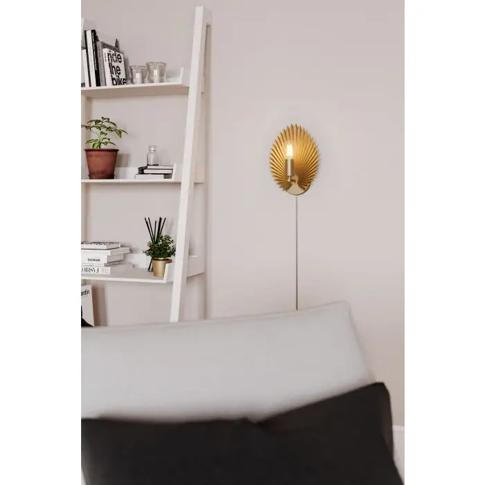 By Rydens Aruba Muurlamp Goud, 1-licht Actieprijs