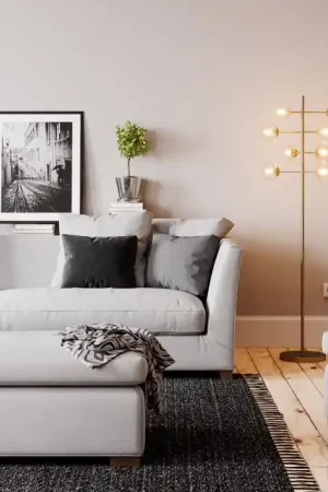 By Rydens Avenue Staande lamp Goud, 8-lichts Uitverkoop