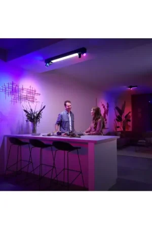 Voordeelprijs Philips HUE Centris Plafondlamp LED Zwart, 4-lichts