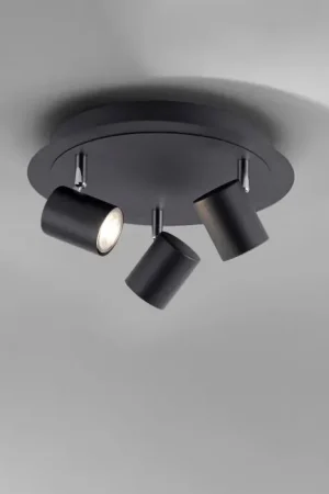 Aanbieding Leuchten Direkt TARIK Plafondlamp LED Zwart, 3-lichts