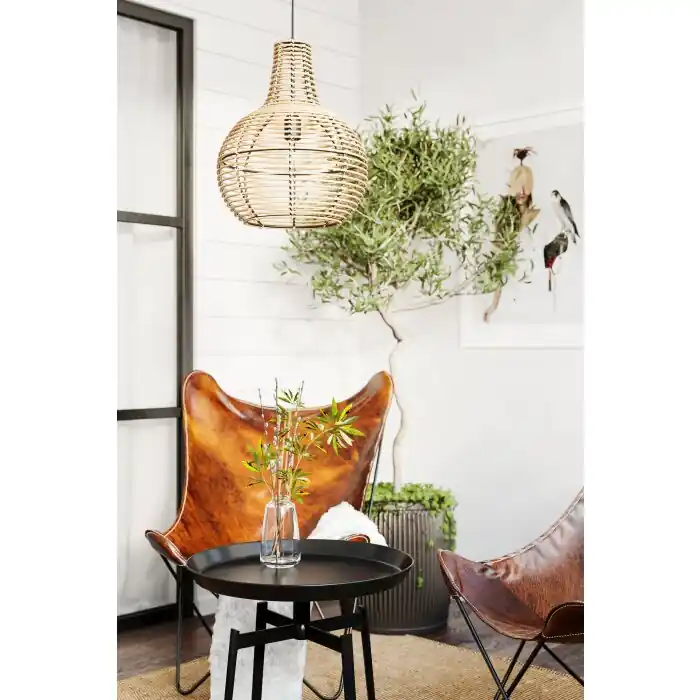 By Rydens Granada Hanger Hout licht, Zwart, 1-licht Direct Verzonden
