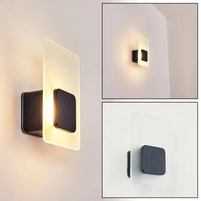 Meest Verkocht Lunnom Buiten muurverlichting LED Zwart, 1-licht