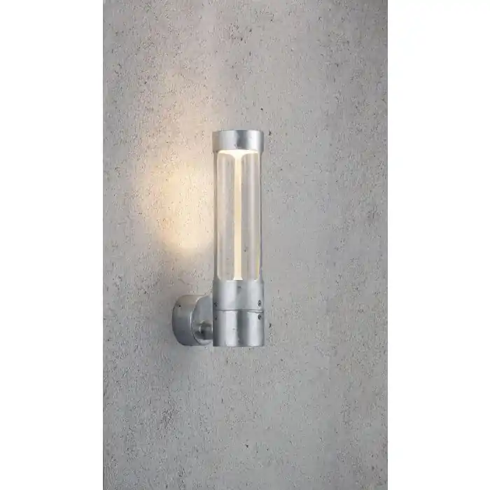 Nordlux HELIX Buiten muurverlichting Zilver, 1-licht Alleen Vandaag