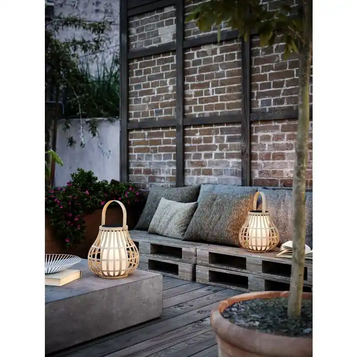 Nordlux LEO Tafellamp voor buiten LED Hout licht, 1-licht Meest Verkocht