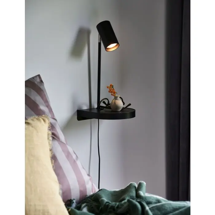 Nordlux CODY Muurlamp Zwart, 1-licht Nieuw