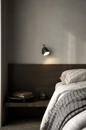 Beperkte Voorraad Design For The People by Nordlux ANGLE Muurlamp Zwart, 1-licht