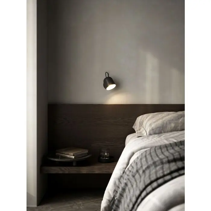 Beperkte Voorraad Design For The People by Nordlux ANGLE Muurlamp Zwart, 1-licht