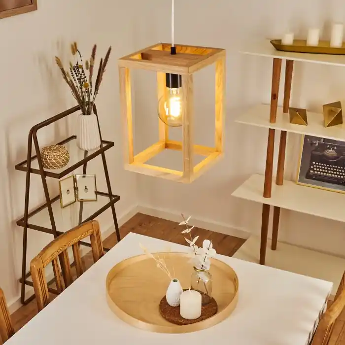 Koop Vandaag Torreglia Hanger Hout licht, 1-licht