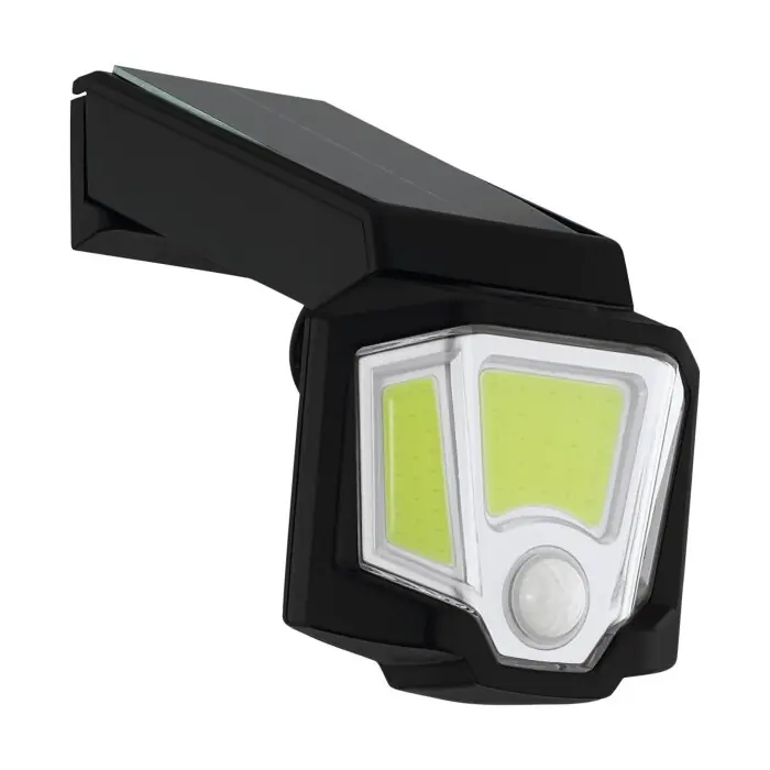 Beperkt Aanbod Eglo SENS Solarlamp LED Zwart, 1-licht, Bewegingsmelder