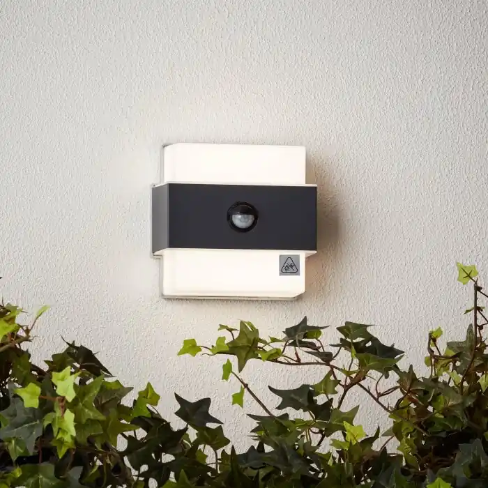 Brilliant Archie Buiten muurverlichting LED Zwart, 1-licht, Bewegingsmelder Koop Online