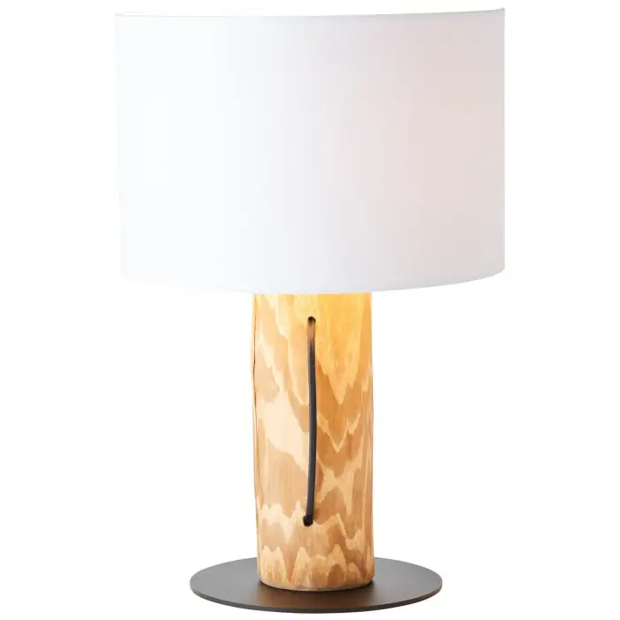 Rechtstreeks Van De Fabrikant Brilliant Jimena Tafellamp Hout licht, Zwart, 1-licht
