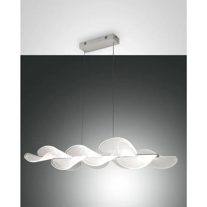 Hoge Kwaliteit Fabas Luce Sylvie Hanglamp LED Wit, 1-licht