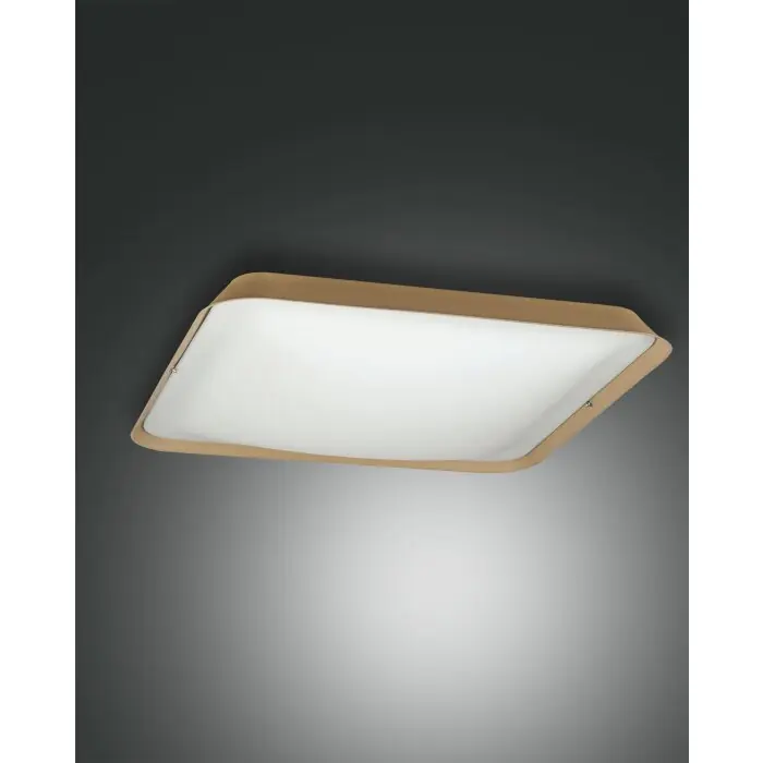 Finale Uitverkoop Fabas Luce Hugo Plafondlamp LED Zandkleurig, 1-licht