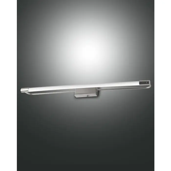 Fabas Luce Rapallo Muurlamp LED Chroom, 1-licht Tijdelijk Beschikbaar