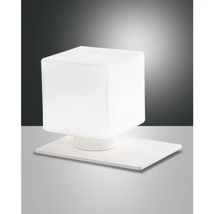 Fabas Luce Zara Tafellamp LED Wit, 1-licht Express Levering
