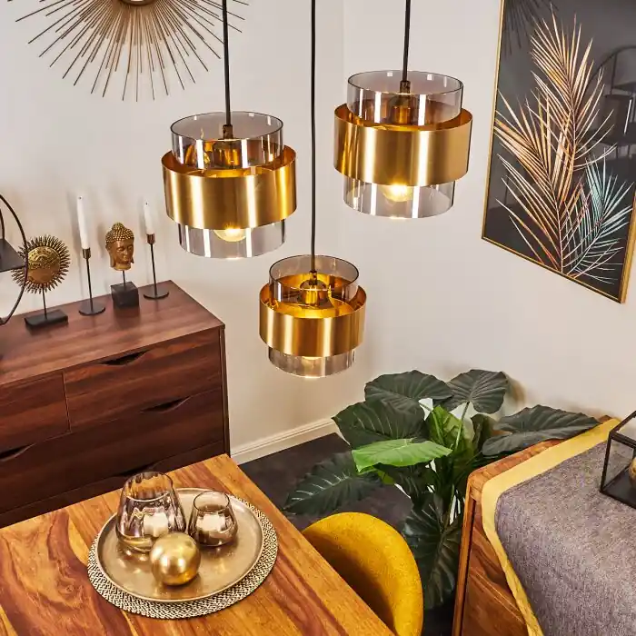 Op = Op Traak Hanglamp Zwart, 3-lichts