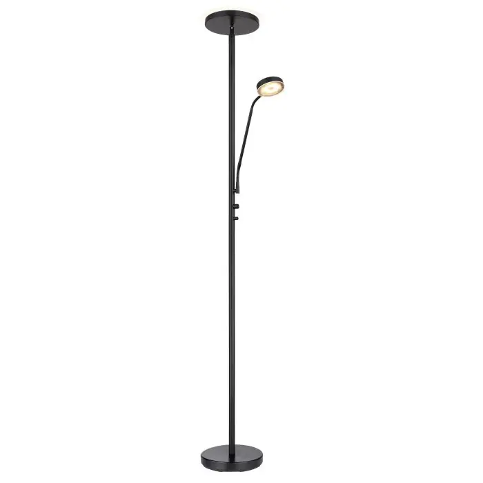 Bestel Nu Globo ERNST Staande lamp LED Zwart, 1-licht