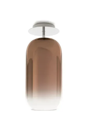 Artemide Gople Plafondlamp Aluminium, 1-licht Korting