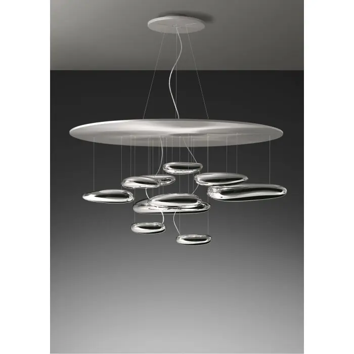 Artemide Mercury Hanglamp LED Chroom, 1-licht Koopje