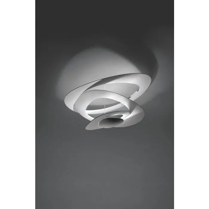 Gratis Retour Artemide Pirce Mini Plafondlamp LED Wit, 1-licht