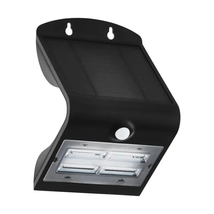Aanbieding Eglo-Leuchten LAMOZZO Solarlamp LED Zwart, 1-licht, Bewegingsmelder