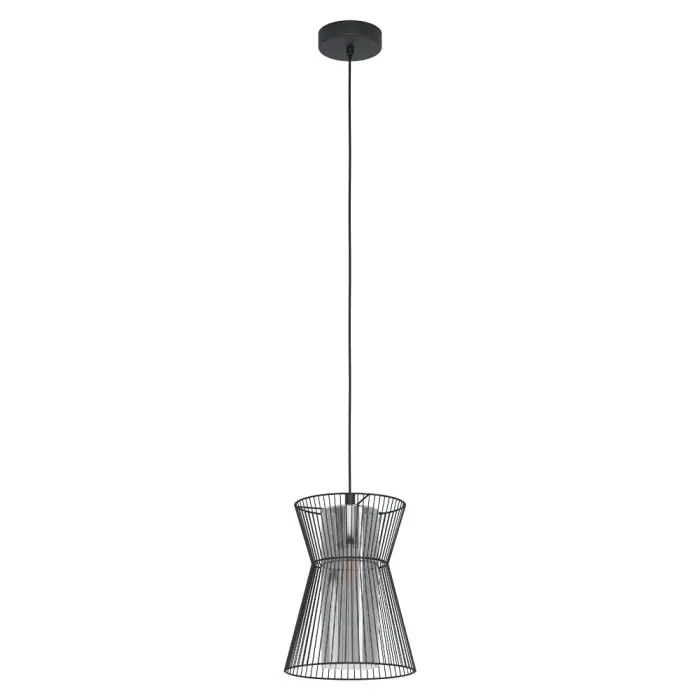 Eglo-Leuchten MASETA Hanglamp Zwart, 1-licht Veilige Betaling