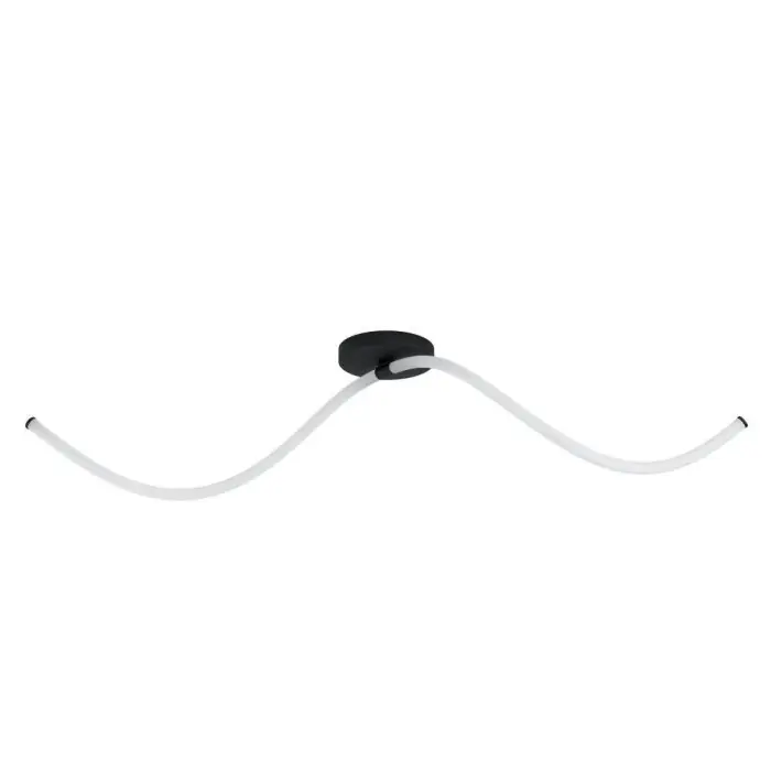 Eglo-Leuchten BANDERILLAS Plafondlamp LED Zwart, 2-lichts Hete Deal