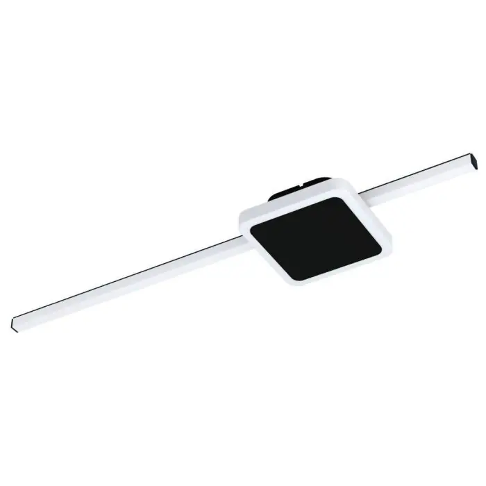Aanbieding Eglo-Leuchten SARGINTO Plafondlamp LED Zwart, 2-lichts