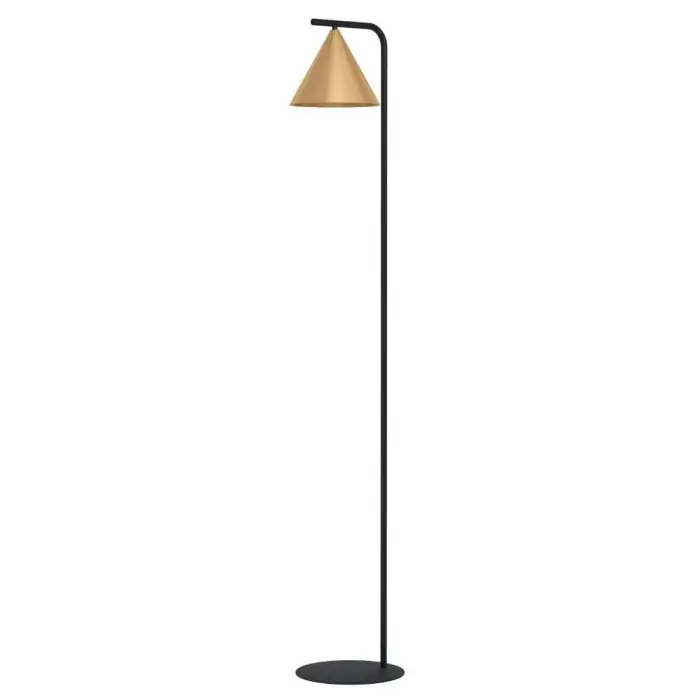 Lage Kosten Eglo-Leuchten NARICES Staande lamp Zwart, 1-licht