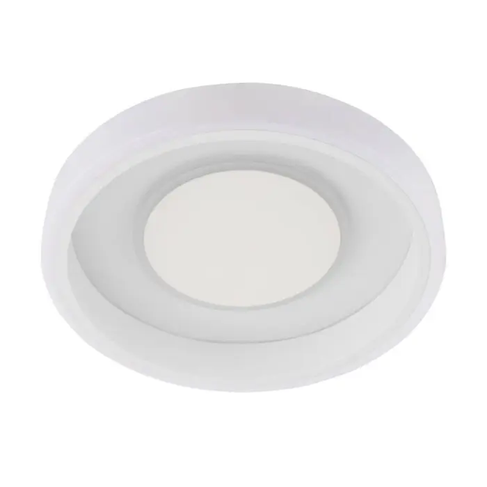Beste Prijs Eglo-Leuchten COROZALITO Plafondlamp LED Wit, 2-lichts