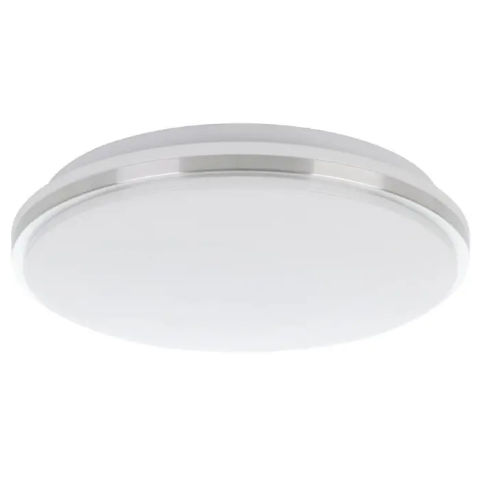 Eglo-Leuchten MARUNELLA-S Plafondlamp LED Nikkel mat, Wit, 1-licht Populair
