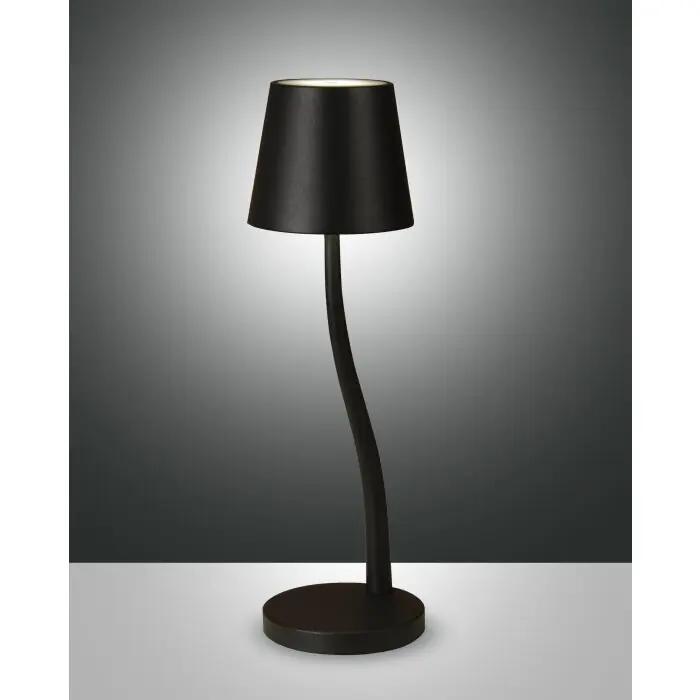 Lage Prijs Fabas-Luce JUDY Tafellamp LED Zwart, 1-licht