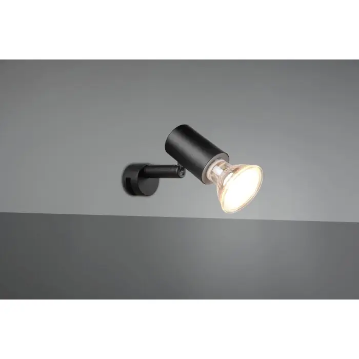 Koop Vandaag Trio-Leuchten Lorenzo Muurlamp Zwart, 1-licht