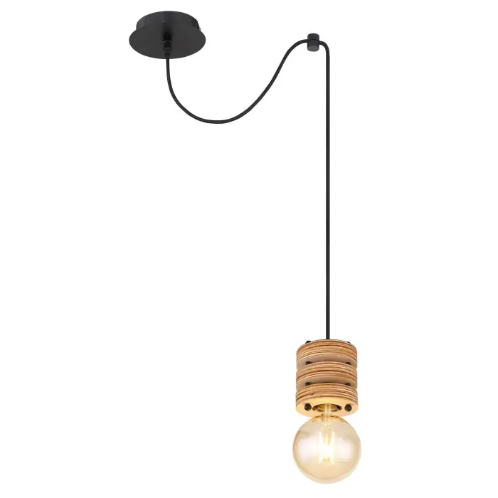 Globo ANGELINE Hanger Zwart, 1-licht Betrouwbaar