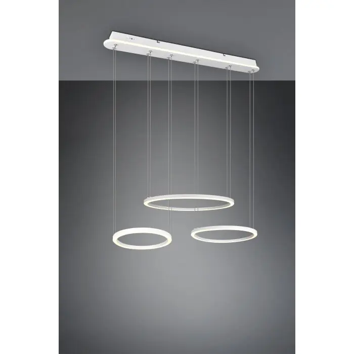 Bestseller Trio-Leuchten Morrison Hanglamp LED Wit, 1-licht