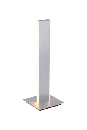 Aanbieding Paul-Neuhaus Q-ADRIANA Tafellamp LED Aluminium, 2-lichts, Afstandsbediening
